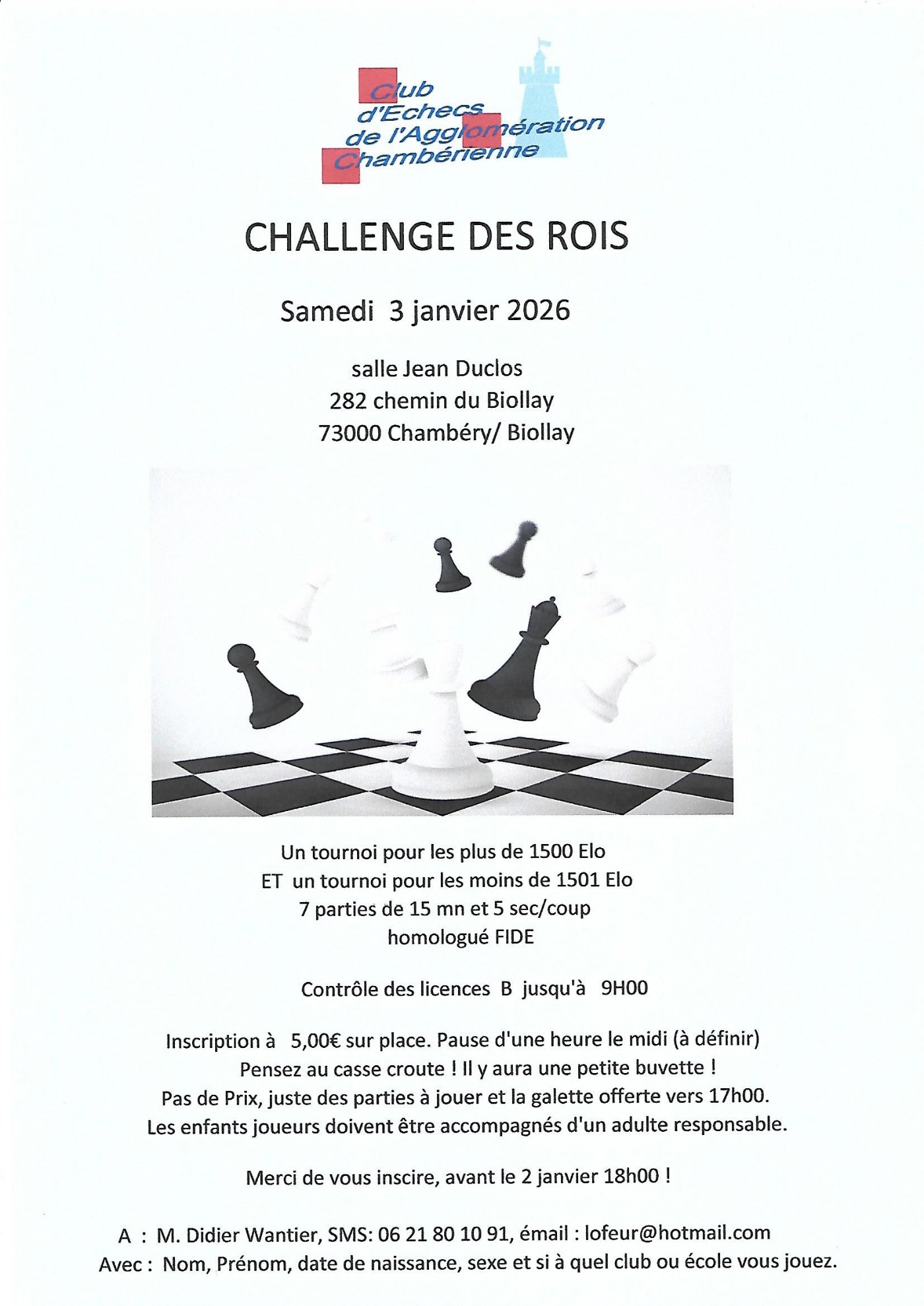 Le retour du Tournoi des Rois